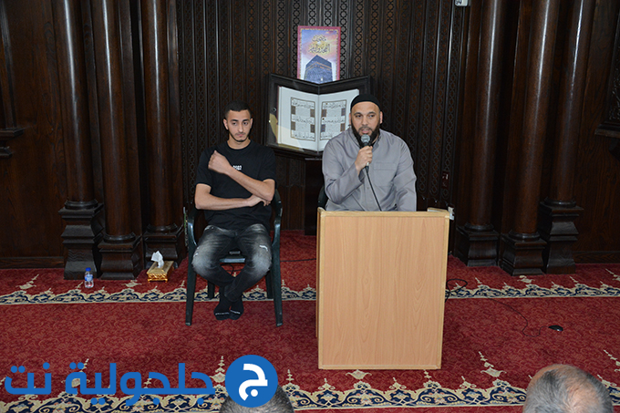 حفل لتوديع حجاج بيت الله الحرام في جلجولية